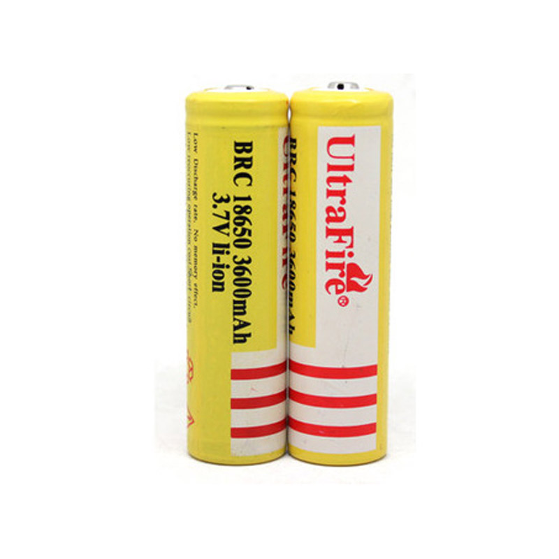 4 x UltraFire 3.7V 18650 Li-ion Batteries for Cree T6 U2 Light Torch Flashlight Lamp & Laptop Batter