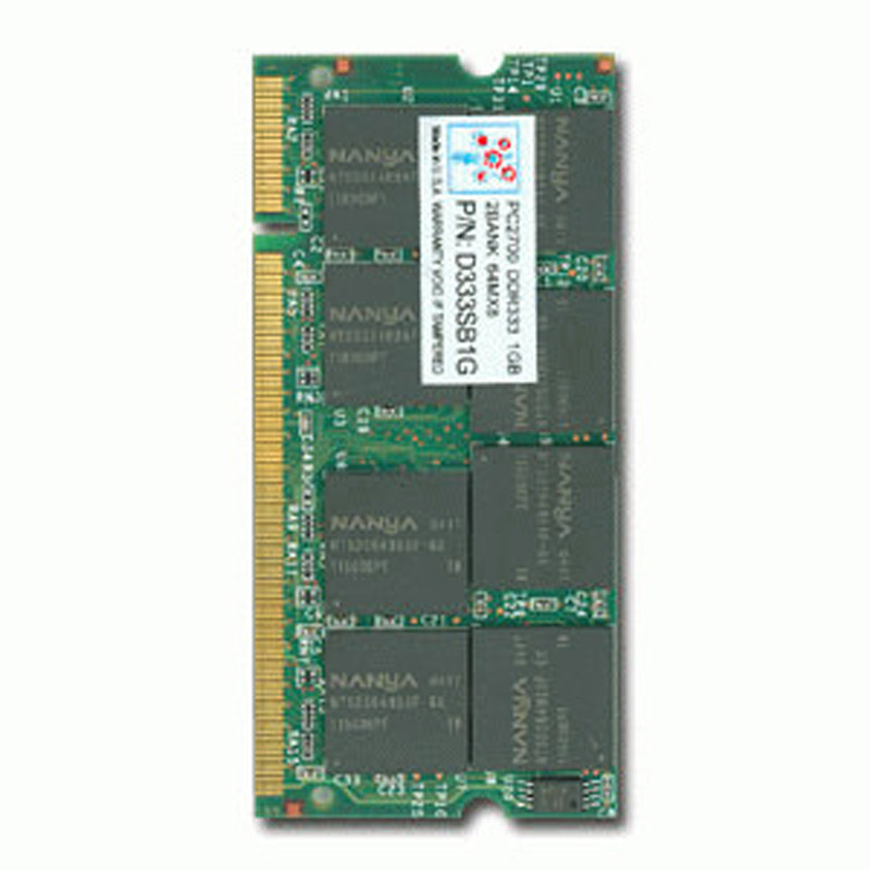 DDR 1GB SODIMM DDR 333 PC2700 333MHz 1G 200-PIN LAPTOP NOTEBOOK MEMORY RAM NEW