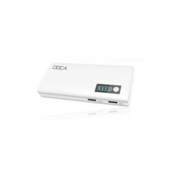 DOCA D566 Mobile Power Supply Big Capacity 13000mAh Smart Universal Battery Double Output