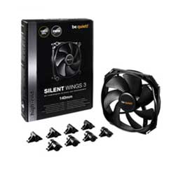 Be Quiet! SILENT WINGS 3 140mm PWM 4-Pin 1000RPM Case Fan Black With 5-Year Warranty