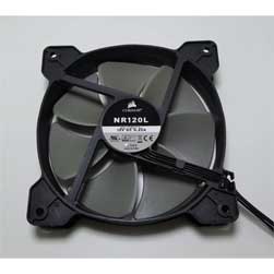 Corsair NR120L 3-Pin 120mm Maglev Ultra Silent CPU Chassis Fan With CORSAIR AirGuide Technology - Lo