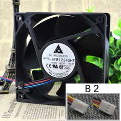 DELTA AFB1224SHE 12038 24V 0.75A 12CM Industrial case Axial Cooling Fan High Wind Volume Inverter Fa