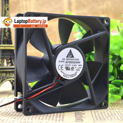Delta AFB0924VH 9025 9CM 24V 0.4A Inverter Double Ball Cooling Fan 92 x 92 x 25mm 2-Pin 9.6W 