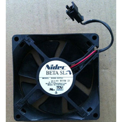 NIDEC D09A-12TU 03 9025 12V 0.2A 2-Wire E1-Plug Cooling Fan for  Fuji Inverter Industrial PC
