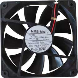 Brand New NMB-MAT 4710KL-05W-B50 12025 DC 24V 0.38A Cooling Fan 2-Wire