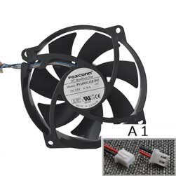 Brand New FOXCONN PVA092G12P-P07 12V 0.39A 9CM 9225 Cooling Fan 2-Wire A1-Plug