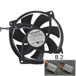 Brand New FOXCONN PVA092G12P-P07 12V 0.39A 9CM 9225 Cooling Fan 3-Wire B2-Plug