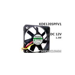 KDE1205PFV1 DC12V 1.3W Fan SUNON 50*50*10MM Quiet Cooling Fan