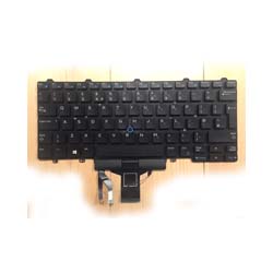DELL E5450 E7450 UK English Layout Keyboard with Backlit & Track Point & Big Enter 