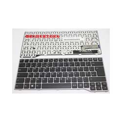 New Original FUJISTU Lifebook E733 E743 E734 E744 Laptop Keyboard UK English Black