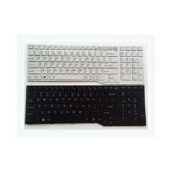 Brand New US English Laptop Keyboard for Fujistu AH544 AH524 AH53 AH564 / White Keyboard