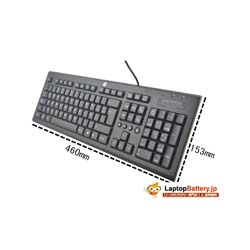 Brand New HP PR1101u USB Keyboard HP Original Keyboard All-in-one / Desktop Keyboard Black PR1101u K