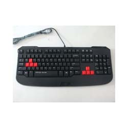 New for MSI K01 USB Game Keyboard 8 Direction Keys extra Included