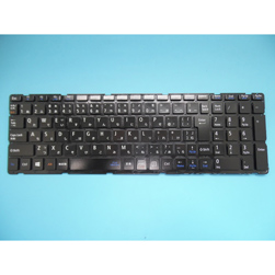 Black Japanese Keyboard for NEC LE150/J LE150/N LE150/S Frameless