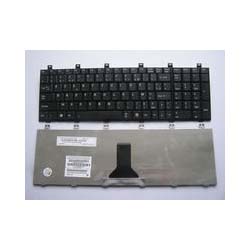 French Laptop Keyboard With Number Keypad for Toshiba Satellite M60 M65 P100 P105 L100
