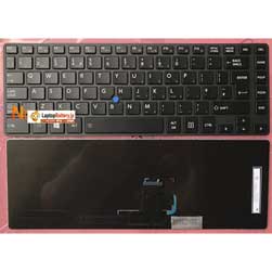 Replacement Laptop Keyboard for TOSHIBA Dynabook R734/A R734/K UK English Without Backlit