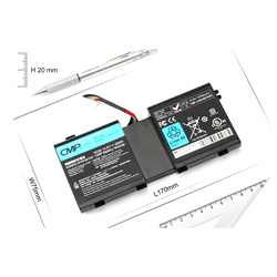 Brand New 99Wh Dell Alienware M18X R3 M17X R5 2F8K3 Replacement Laptop Battery 14.8V 