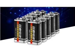 10 x PAIRDEER 1604G/6F22/Square Battery/Laminated Battery Carbon Dry Battery Non-recharge