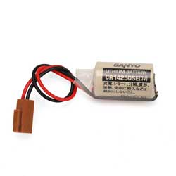 2 x SANYO / FDK CR14250SE-R(3V) PLC battery With 2-wire Plug
