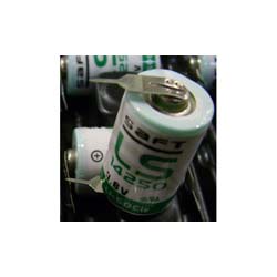 Saft LS14250-AX - 1/2 AA 3.6 Volt Li-SOCl2 Lithium Battery Cell with weld leg