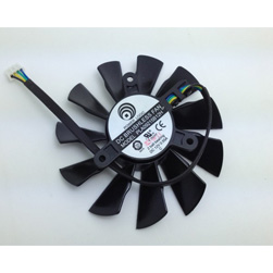 NEW POWER LOGIC PLA09215B12H Video Card Fan for MSI N560 570 580GTX HD6870